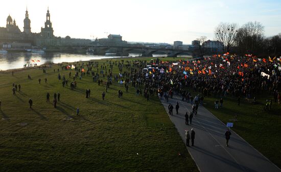 Rallies against "the Islamization of Europe" in European countries