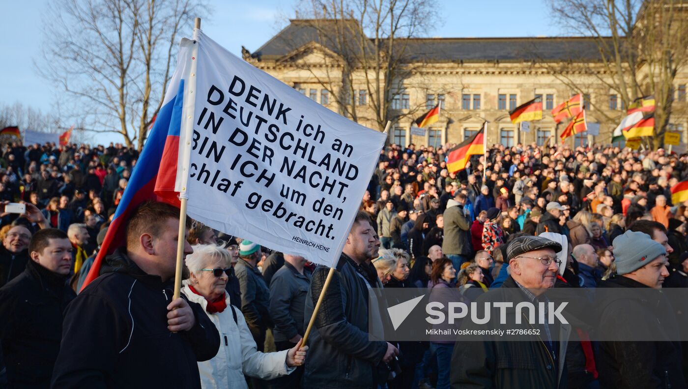 Rallies against "the Islamization of Europe" in European countries