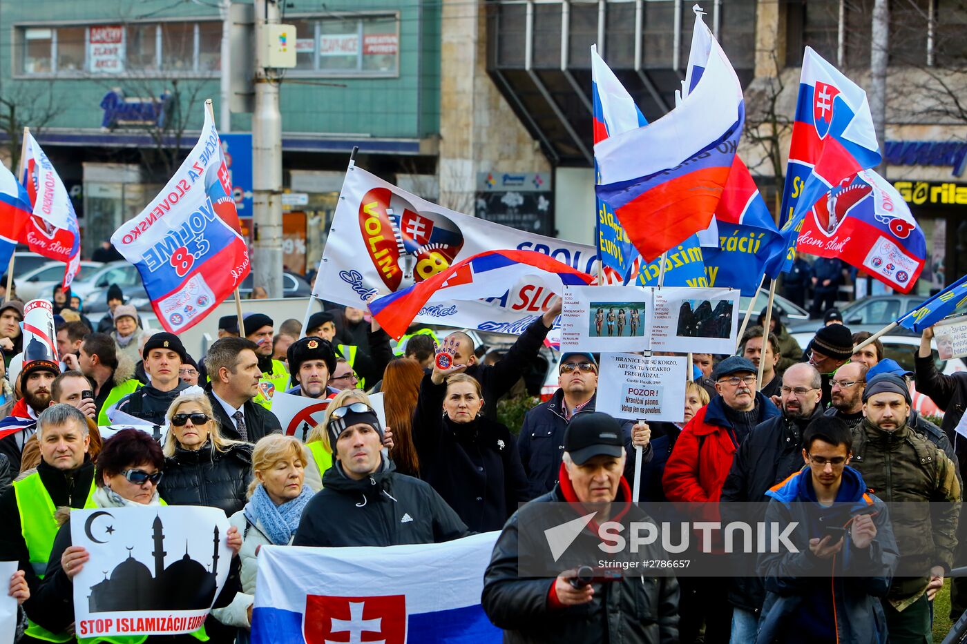 Rallies against "the Islamization of Europe" in European countries