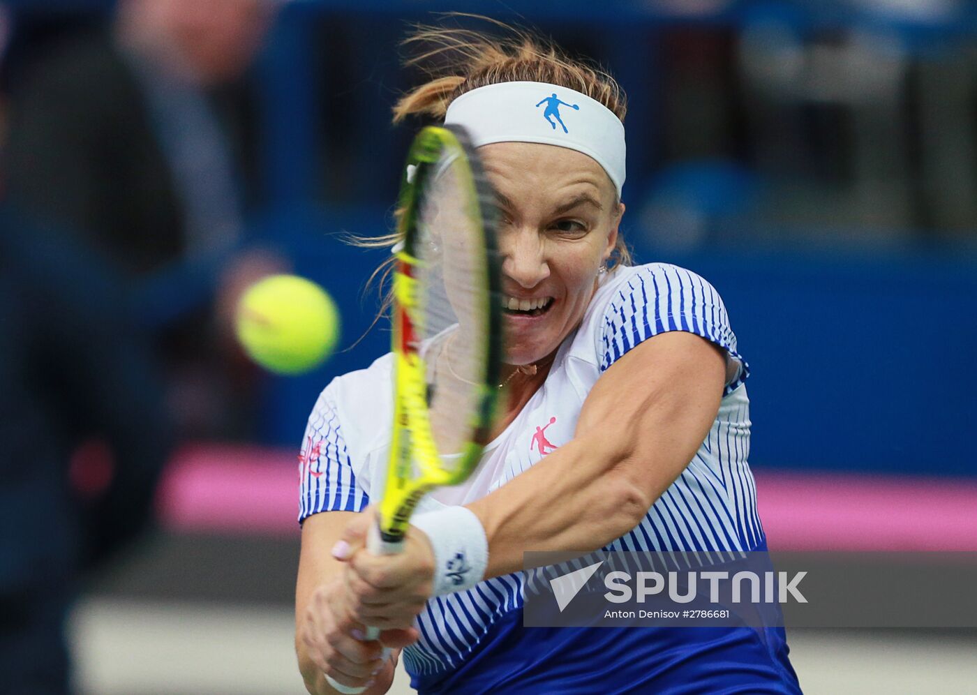 Tennis. Fed Cup. Russia vs. Netherlands. Day One