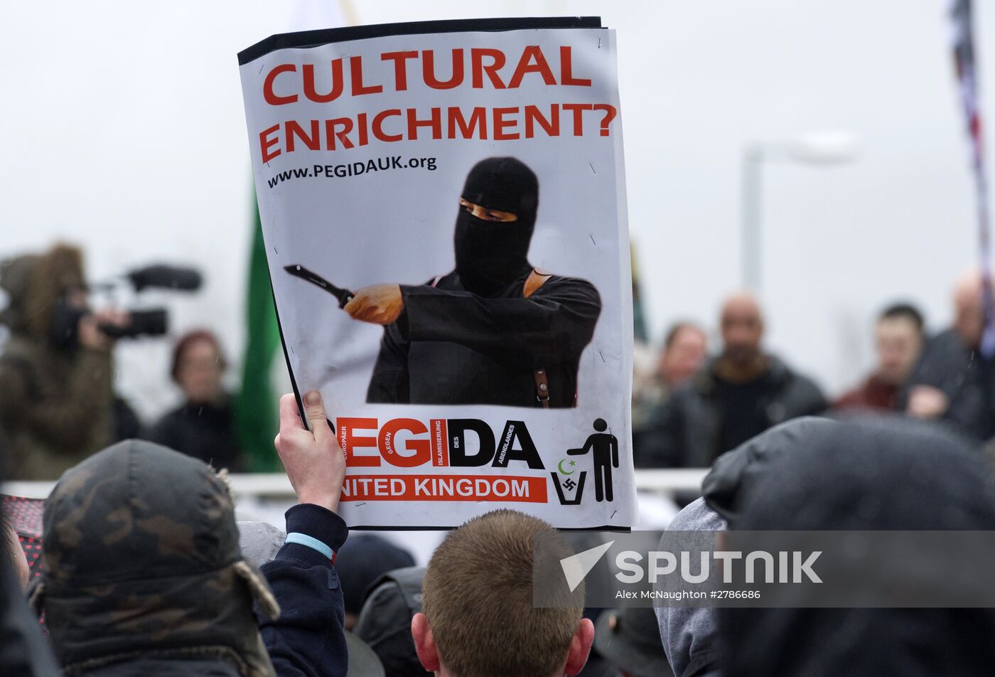 Rallies against "the Islamization of Europe" in European countries