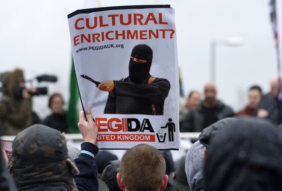Rallies against "the Islamization of Europe" in European countries