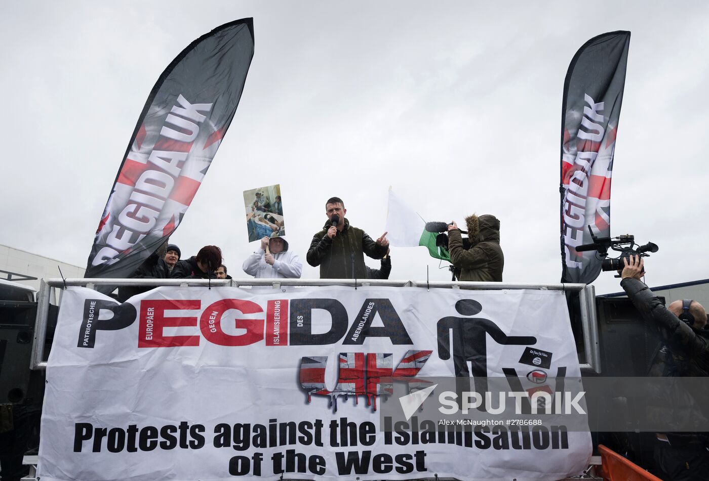 Rallies against "the Islamization of Europe" in European countries