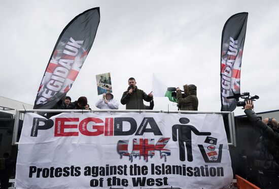 Rallies against "the Islamization of Europe" in European countries