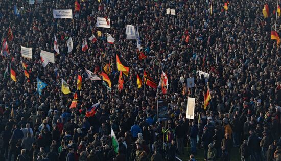 Rallies against "the Islamization of Europe" in European countries
