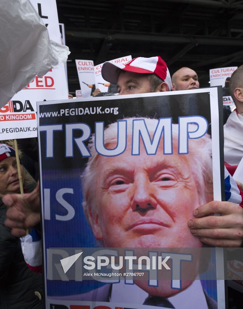 Rallies against "the Islamization of Europe" in European countries