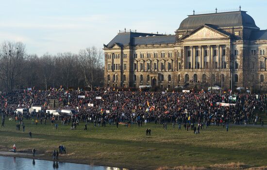 Rallies against "the Islamization of Europe" in European countries