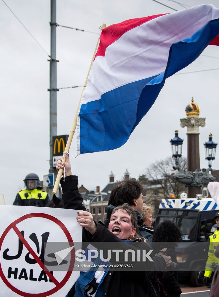 Rallies against "the Islamization of Europe" in European countries