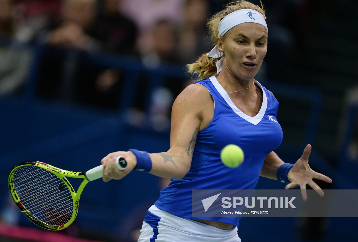 Tennis. Fed Cup. Russia vs. Netherlands. Day Two