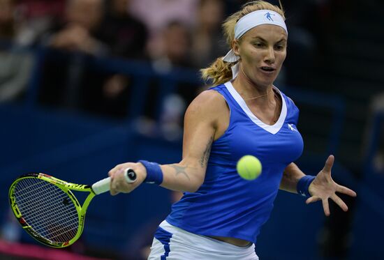 Tennis. Fed Cup. Russia vs. Netherlands. Day Two