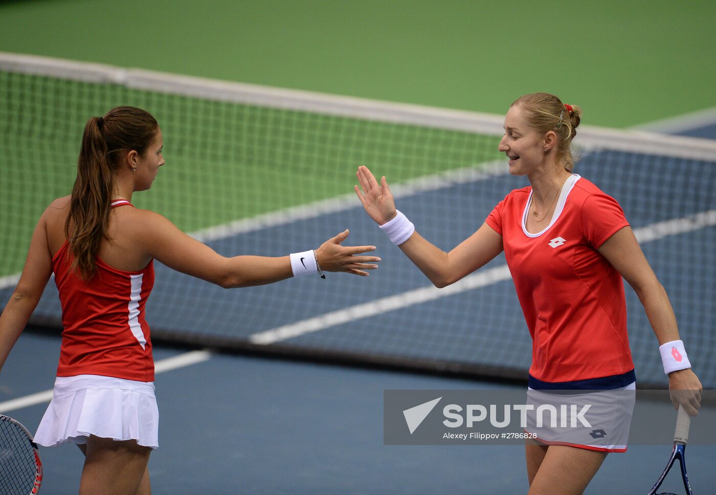 Tennis. Fed Cup. Russia vs. Netherlands. Day Two