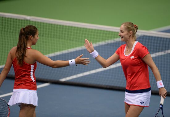 Tennis. Fed Cup. Russia vs. Netherlands. Day Two