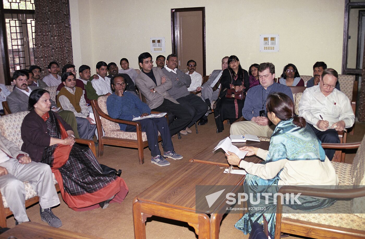 Russian journalists in India