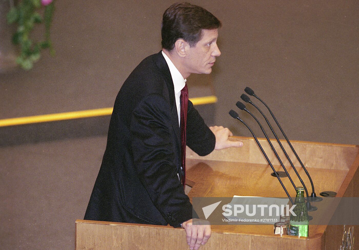 Alexander Zhukov at State Duma