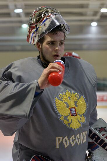 Russian national ice hockey team training