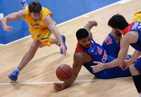 Basketball. VTB United League. Khimki vs. CSKA