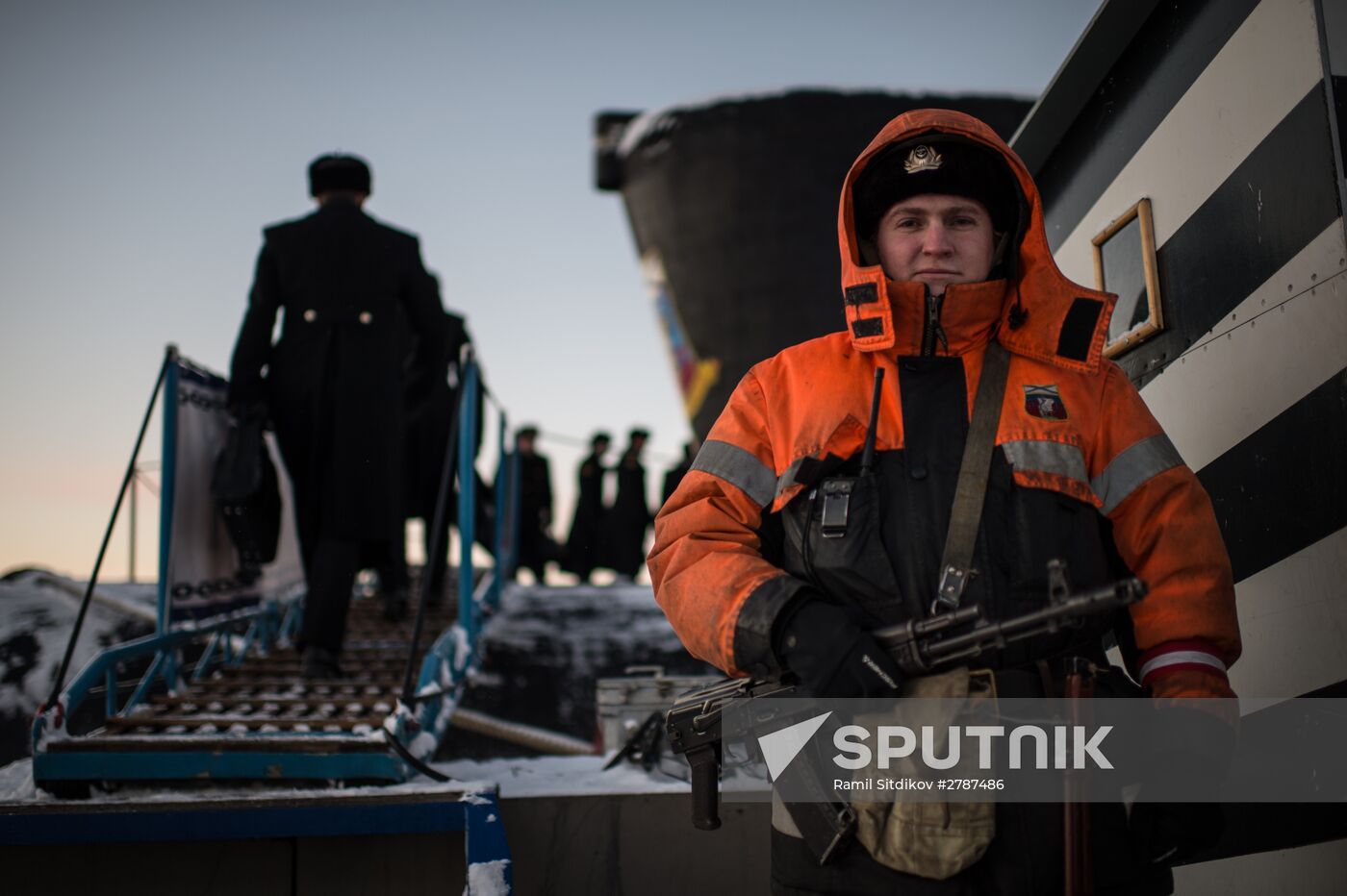 The Yury Dolgoruky nuclear ballistic missile submarine