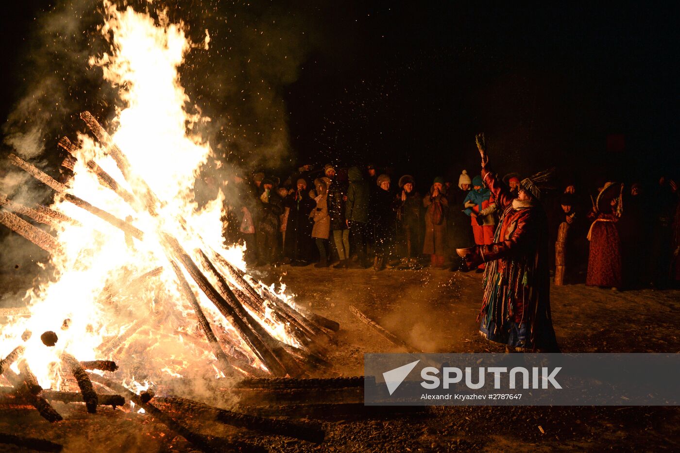 Shamans celebrate Shagaa -- Lunar New Year in Tyva