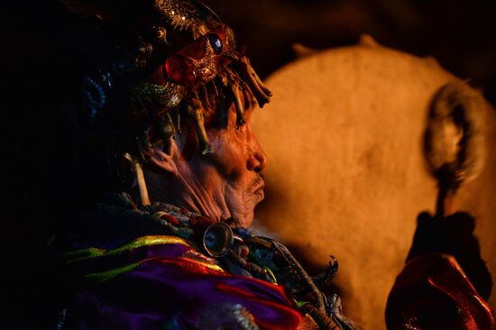 Shamans celebrate Shagaa -- Lunar New Year in Tyva
