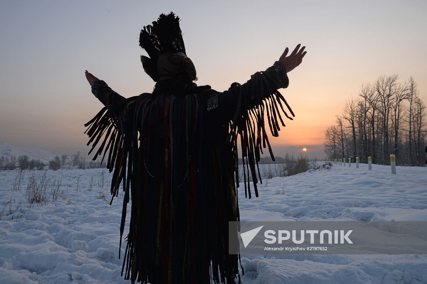 Shamans celebrate Shagaa -- Lunar New Year in Tyva