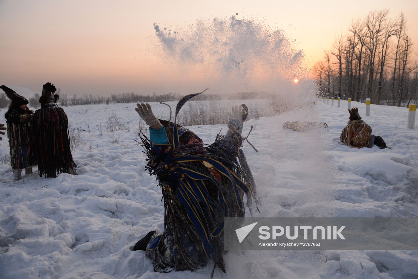 Shamans celebrate Shagaa -- Lunar New Year in Tyva