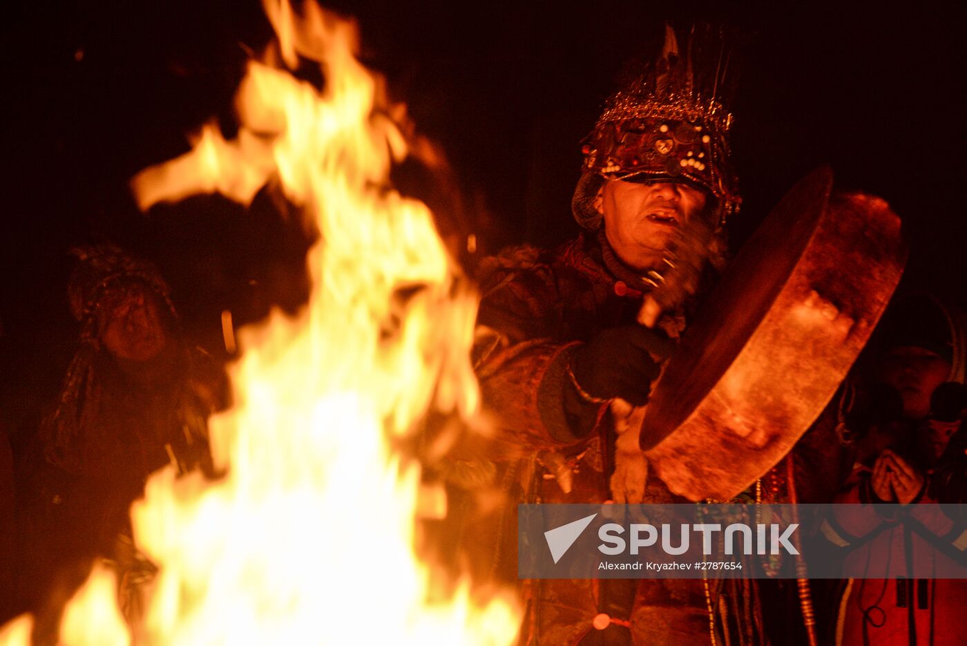 Shamans celebrate Shagaa -- Lunar New Year in Tyva