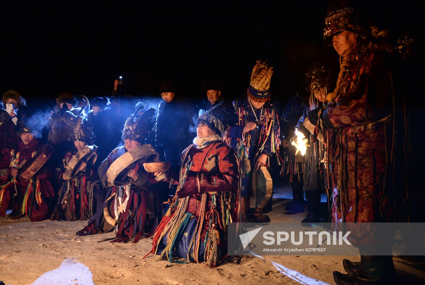 Shamans celebrate Shagaa -- Lunar New Year in Tyva