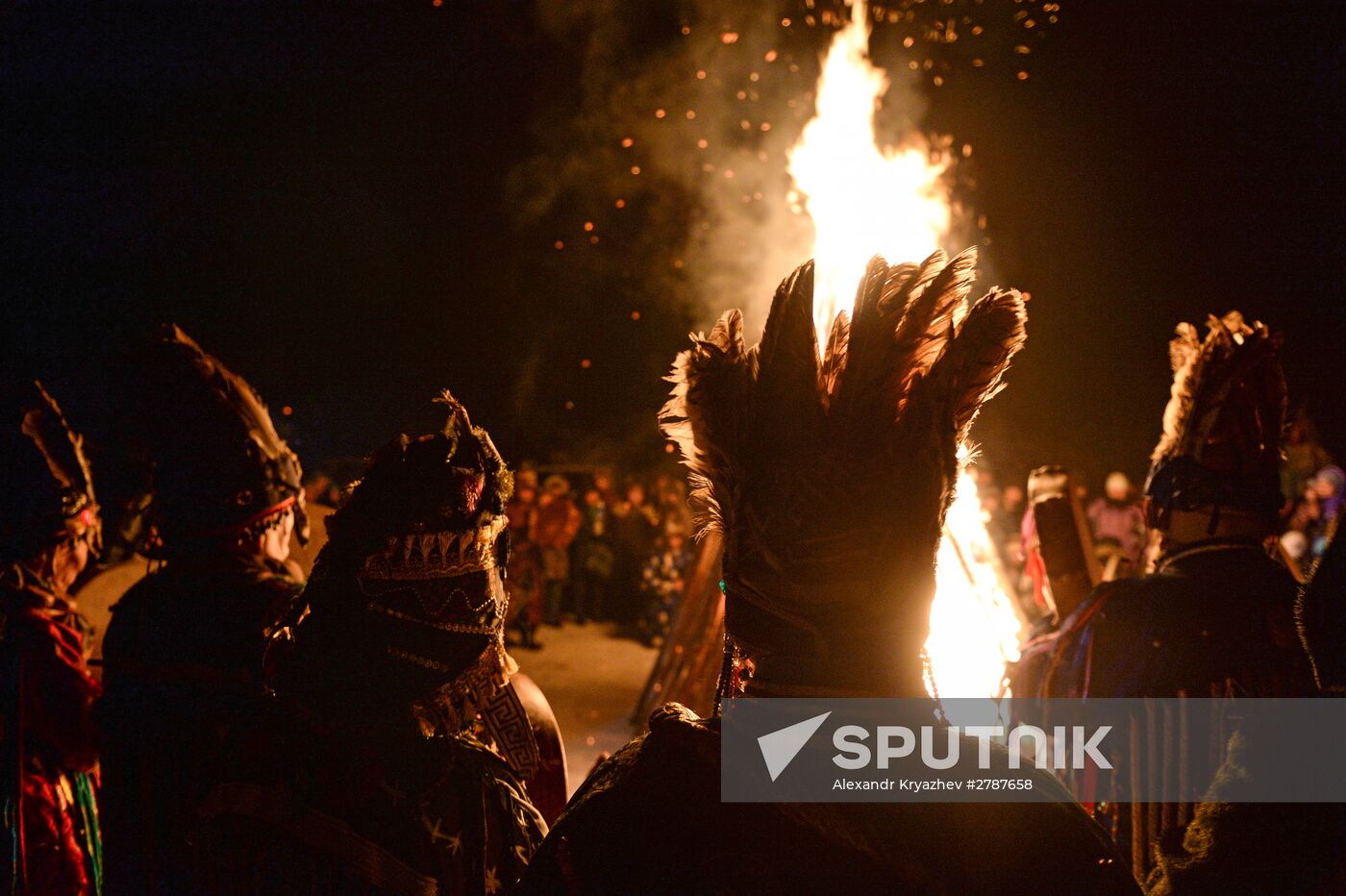 Shamans celebrate Shagaa -- Lunar New Year in Tyva