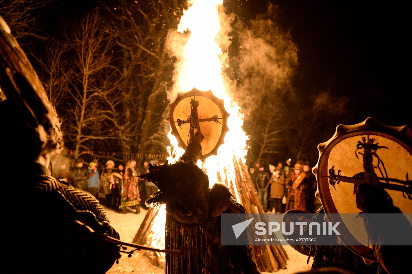 Shamans celebrate Shagaa -- Lunar New Year in Tyva