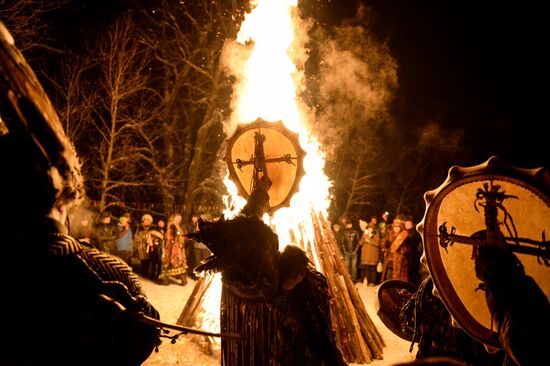 Shamans celebrate Shagaa -- Lunar New Year in Tyva