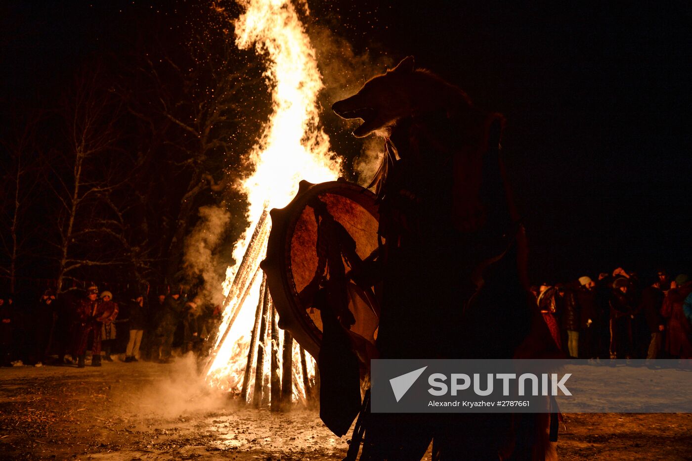 Shamans celebrate Shagaa -- Lunar New Year in Tyva