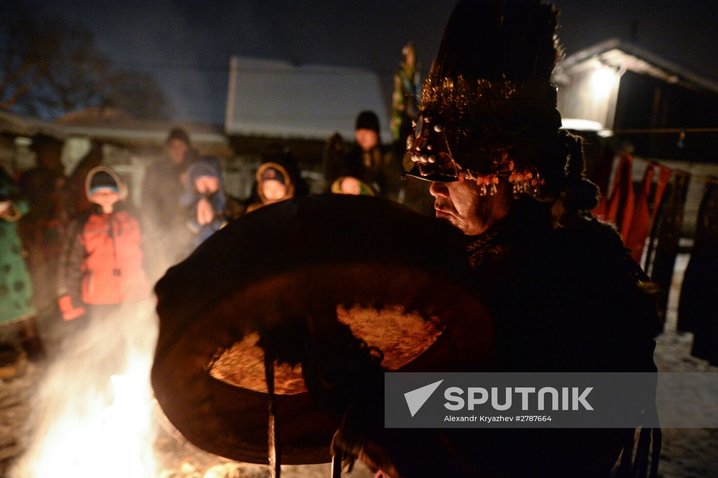 Shamans celebrate Shagaa -- Lunar New Year in Tyva