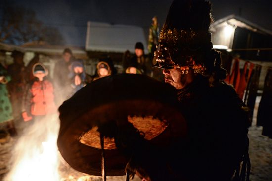 Shamans celebrate Shagaa -- Lunar New Year in Tyva