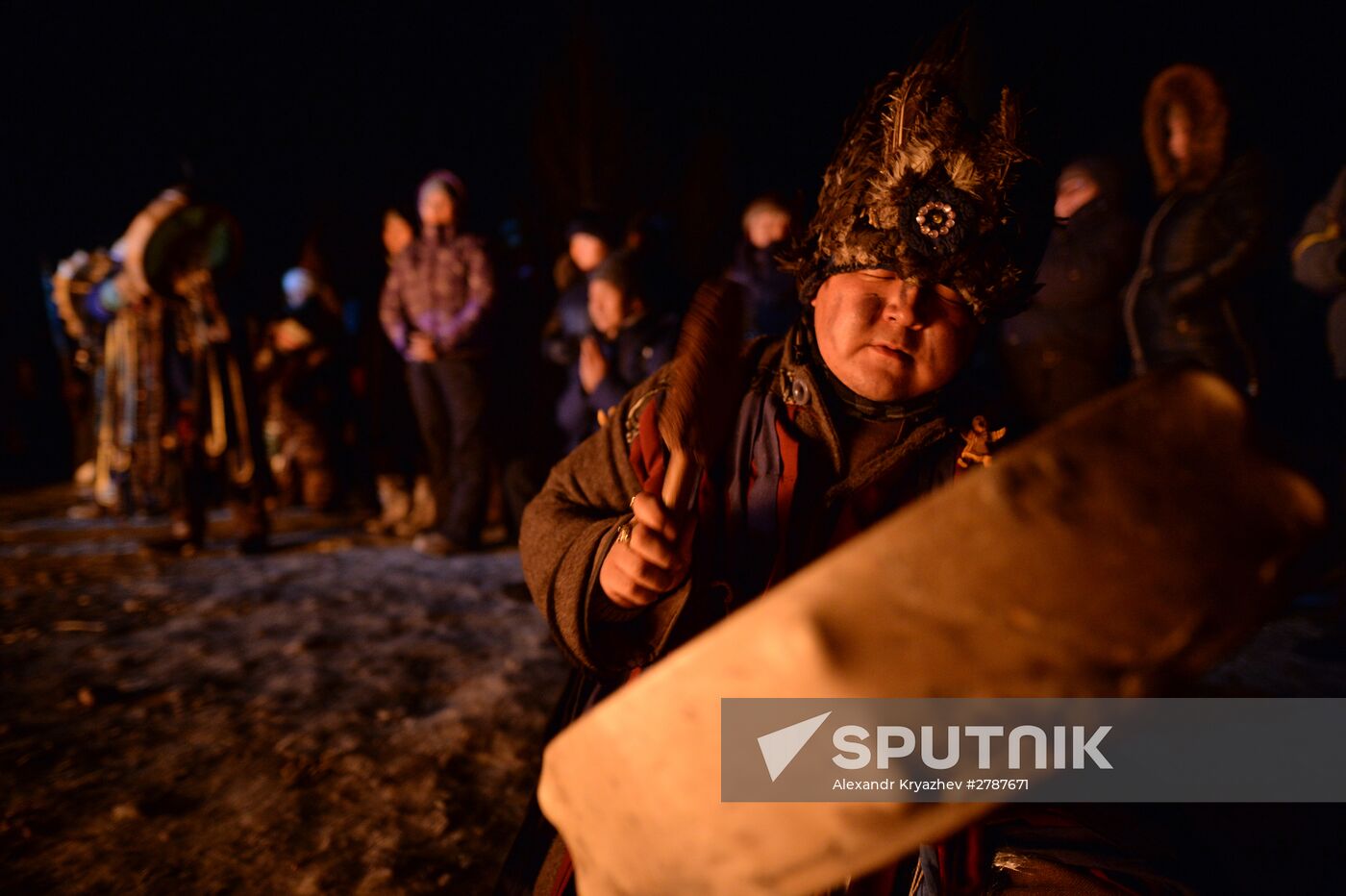 Shamans celebrate Shagaa -- Lunar New Year in Tyva