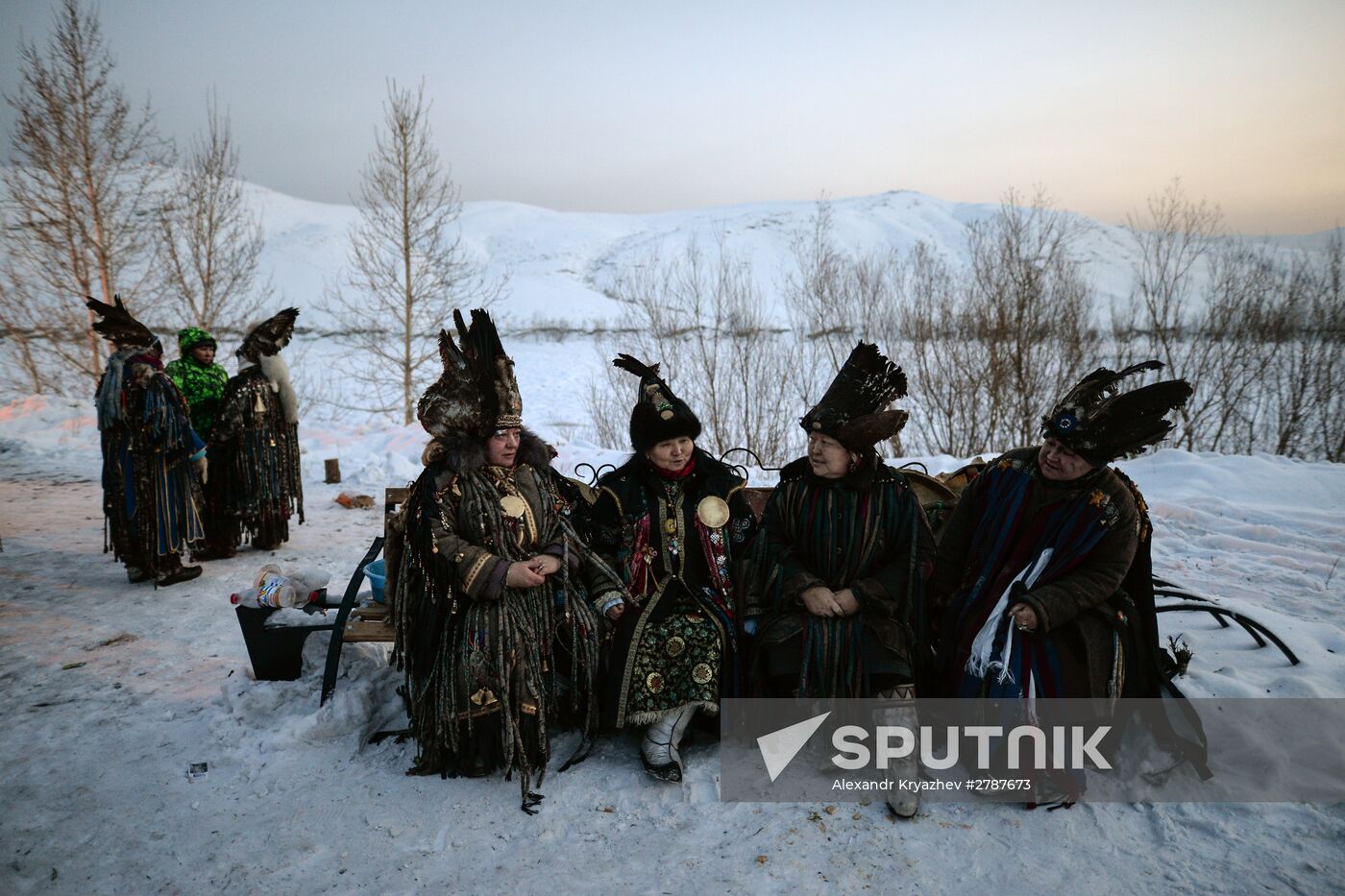 Shamans celebrate Shagaa -- Lunar New Year in Tyva