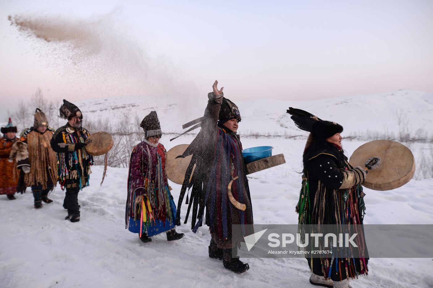 Shamans celebrate Shagaa -- Lunar New Year in Tyva