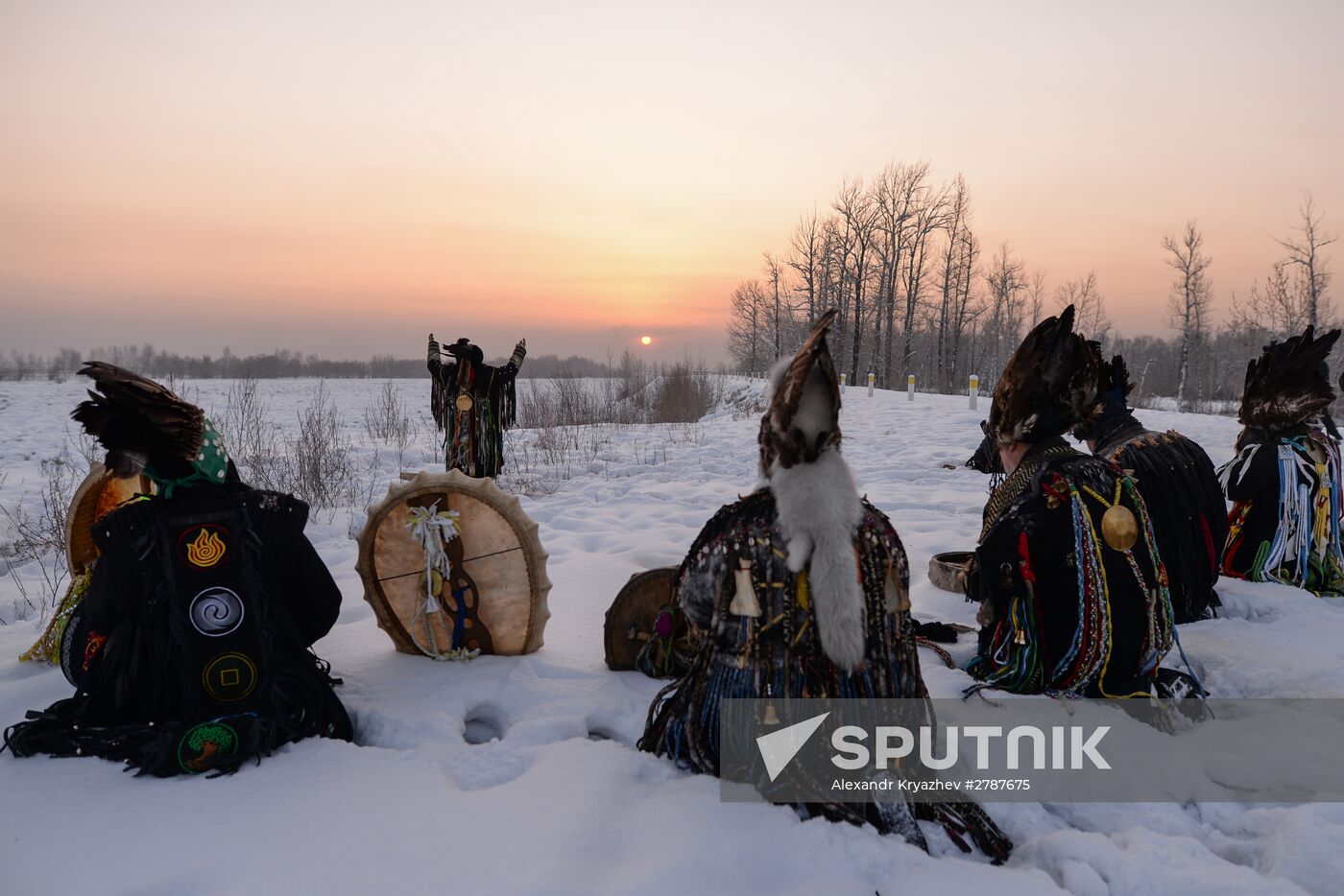 Shamans celebrate Shagaa -- Lunar New Year in Tyva