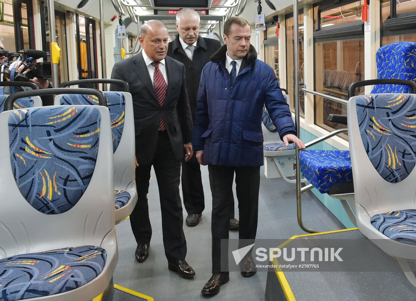 Russian Prime Minister Dmitry Medvedev's working trip to Tver