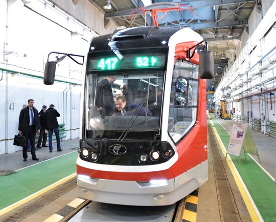 Russian Prime Minister Dmitry Medvedev's working trip to Tver
