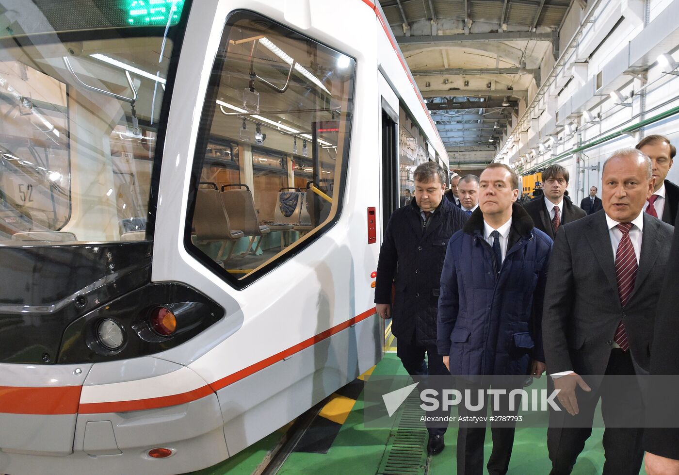Russian Prime Minister Dmitry Medvedev's working trip to Tver