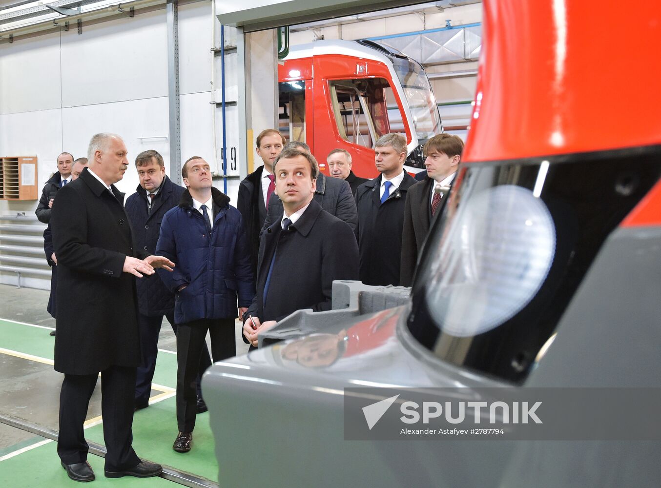 Russian Prime Minister Dmitry Medvedev's working trip to Tver