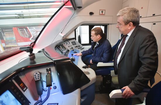 Russian Prime Minister Dmitry Medvedev's working trip to Tver