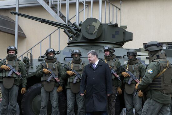 NABU Special Operations Department servicemen take oath in Kiev