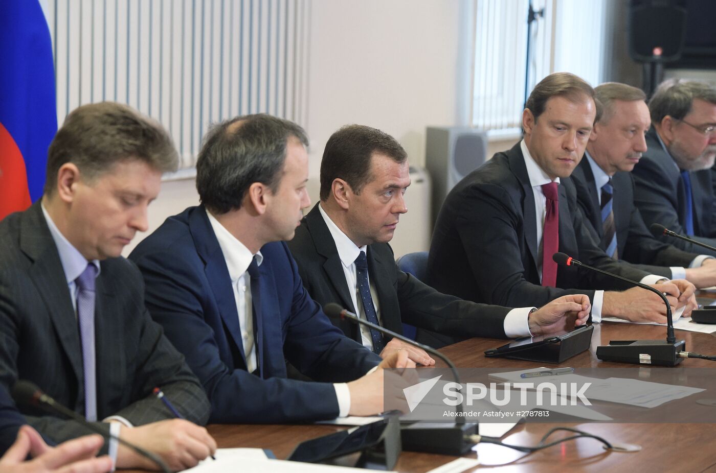 Russian Prime Minister Dmitry Medvedev's working trip to Tver
