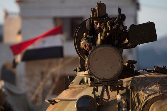 Situation at Syrian-Turkish border