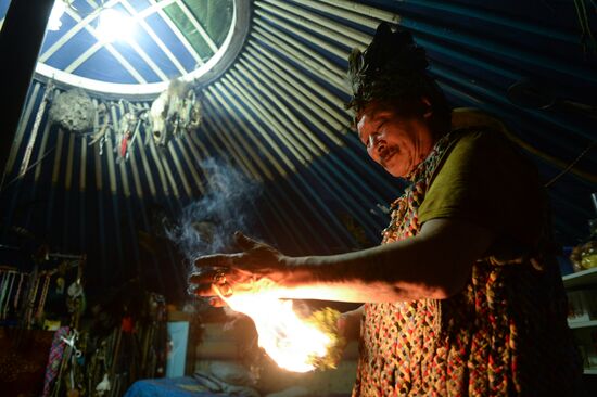 Shaman communities in Tyva