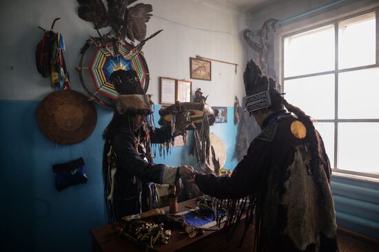 Shaman communities in Tyva