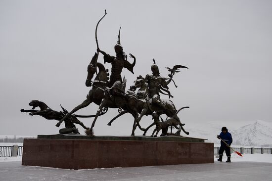 Russian regions. Republic of Tyva