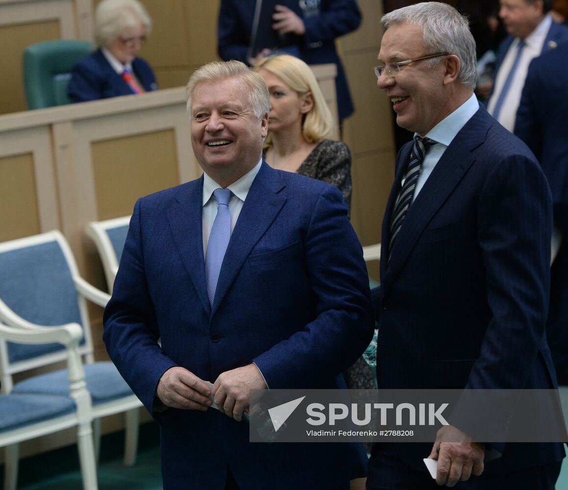 Federation Council meeting