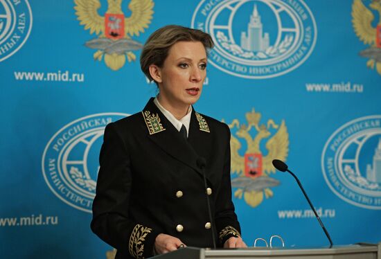 Briefing by Foreign Ministry Spokesperson Maria Zakharova